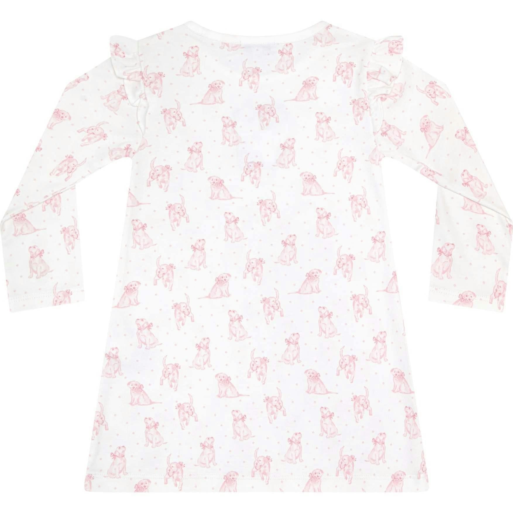 Pink Puppy Love Print Playtime Dress