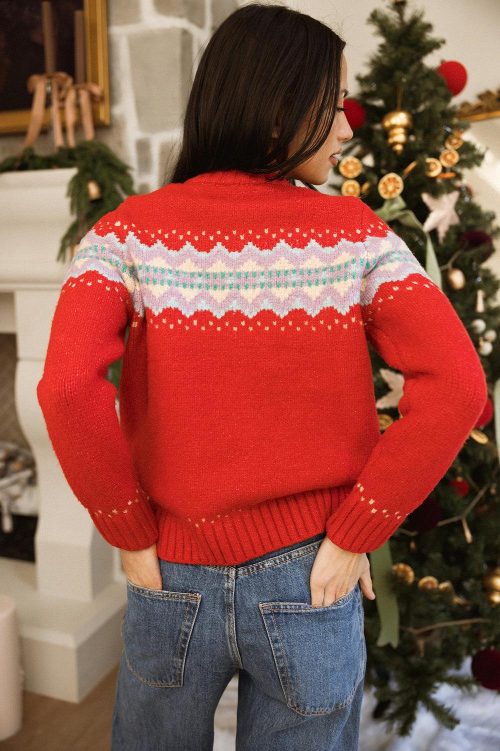 Kent Sweater in Red