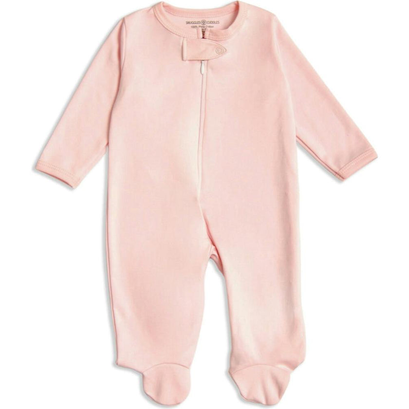 Blue Baby Footie Sleeper | Hypoallergenic Pima Cotton