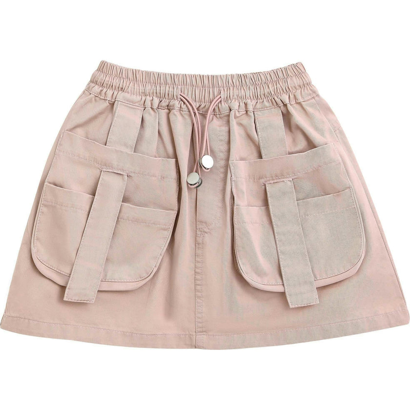Strap Bow Shorts Set