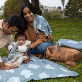 Dreamy Clouds Baby Blanket Set