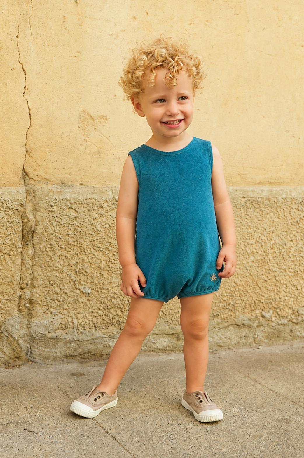 boys milo bubble romper
