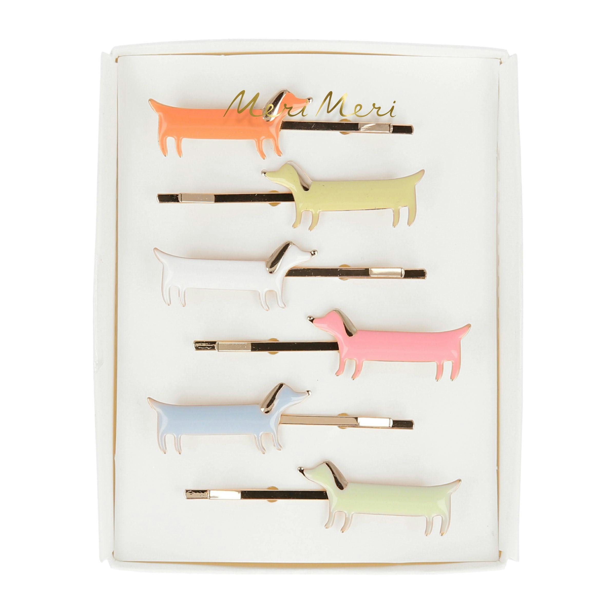 Sausage Hair Slides