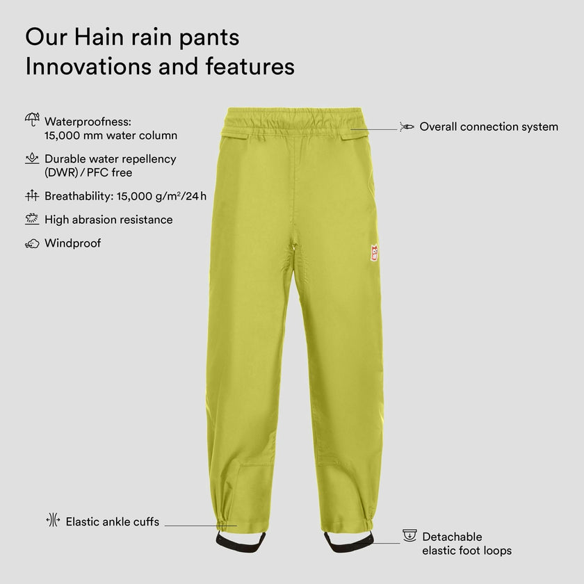 Hain rain pants