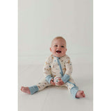 Baby Long Sleeve Zip Romper