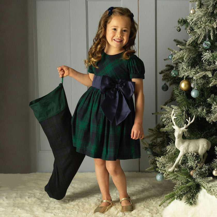 Blackwatch Bow Dress