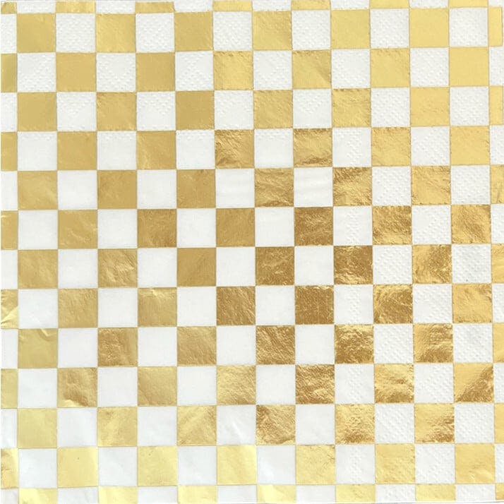 Check It! Gold Clash Large Napkins