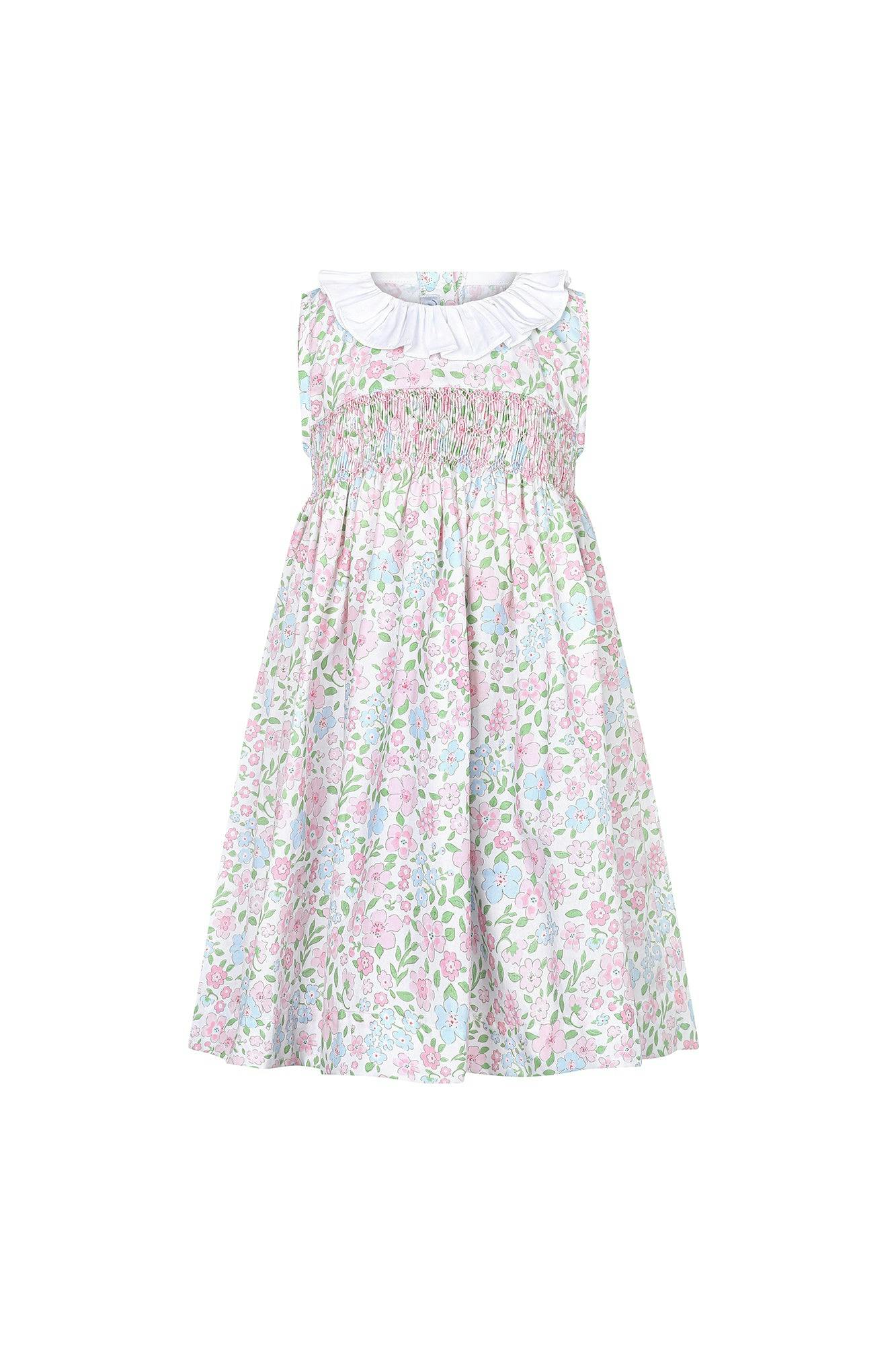 English Garden Woven Spring Dress