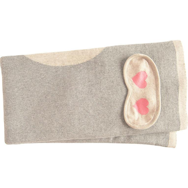 Crazy Hearts Blanket Travel Set