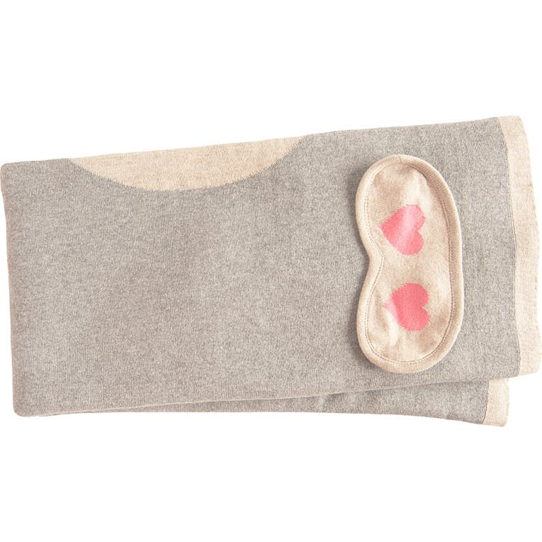 Crazy Hearts Blanket Travel Set