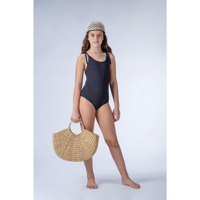 Textured Adjustable Strap Swimsuit, Multi