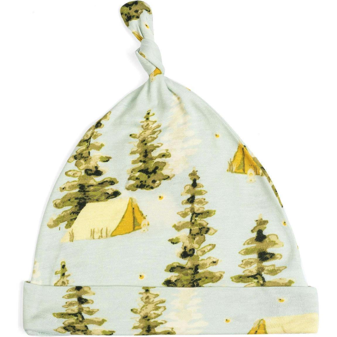 Camping Bamboo Knotted Beanie Hat