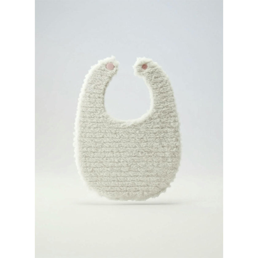 Layette Bib – Pressed Petal