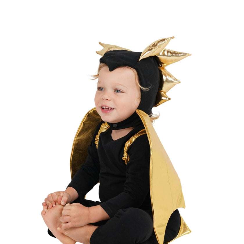 Golden Night Dragon Pajama Costume