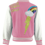 Good Vibes Varsity Bomber Jacket