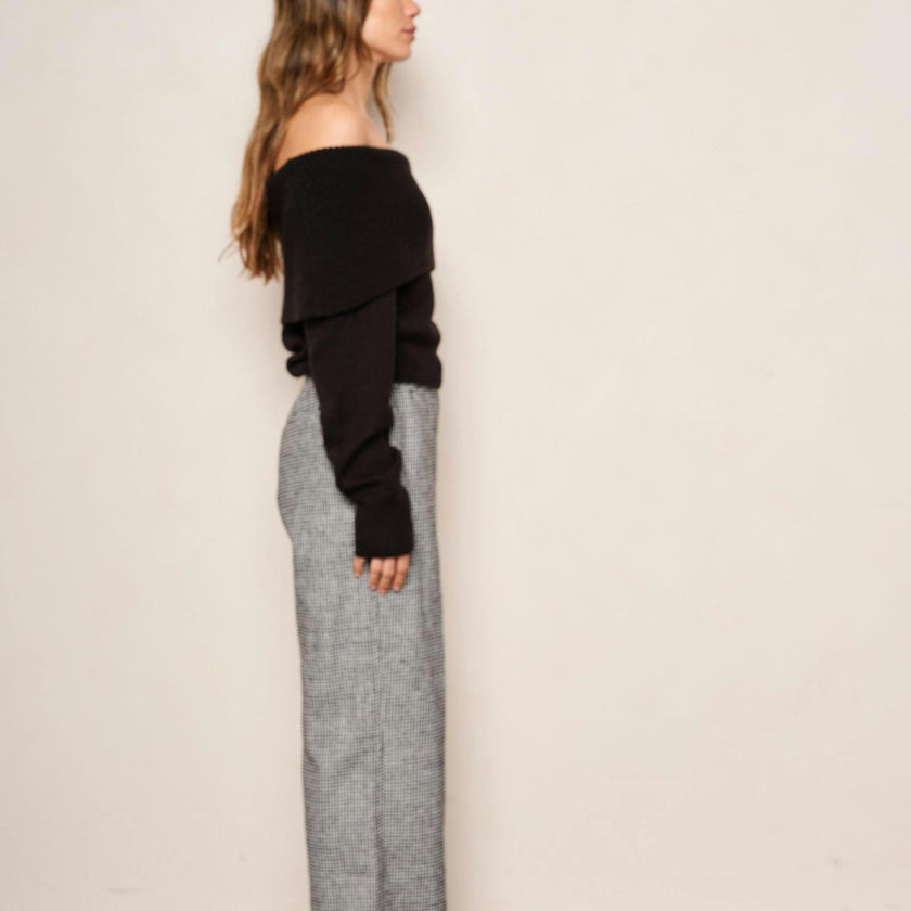 SHONA SWEATER - S1366A-BLAC