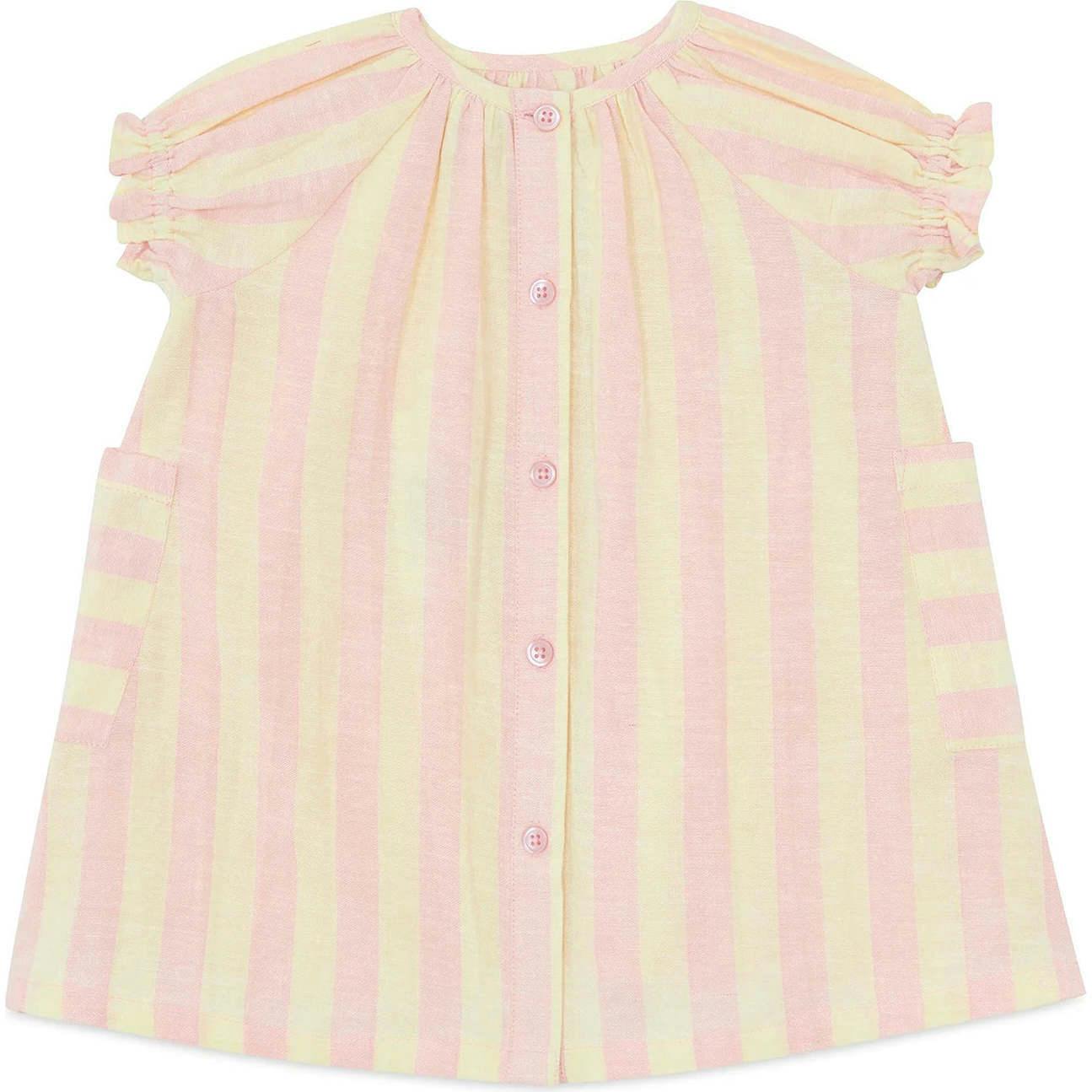 BONTON Citrus Stripe Lucille Baby Dress