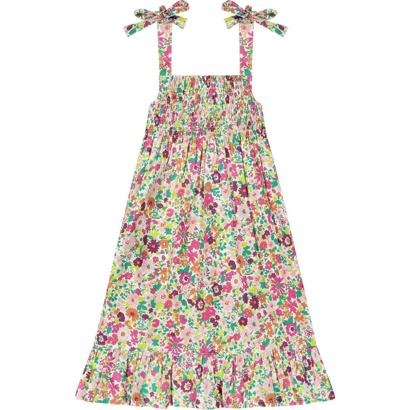 India Smocked Sundress, Florals