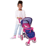 2-In-1 Baby Doll Car Seat & Stroller Doll Accessory