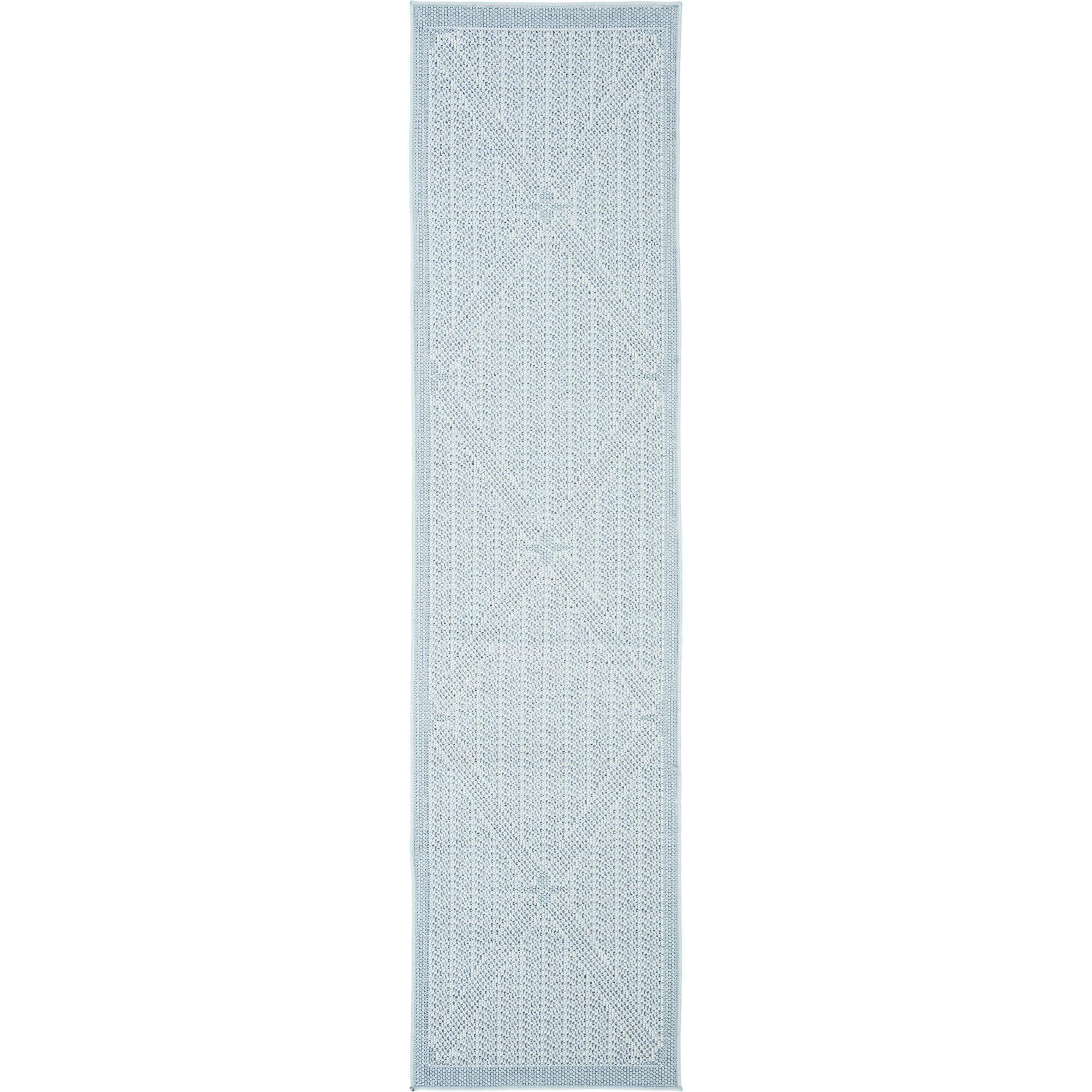 Bermuda Sienna Indoor/Outdoor Rug, Light Blue
