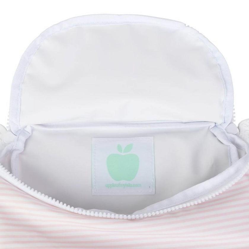 The Bottle Bag in Pink Stripe