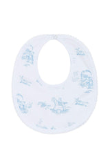 Toile Baby Bib