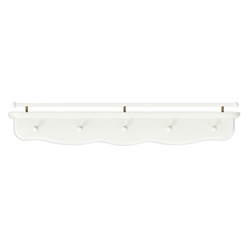 Namesake Kids Liberty 31" Wall Shelf with Hooks