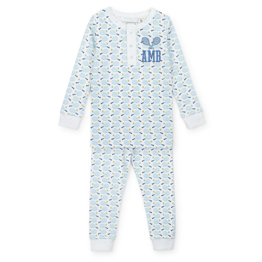Jack Boys' Pajama Pant Set - Tennis Match Blue