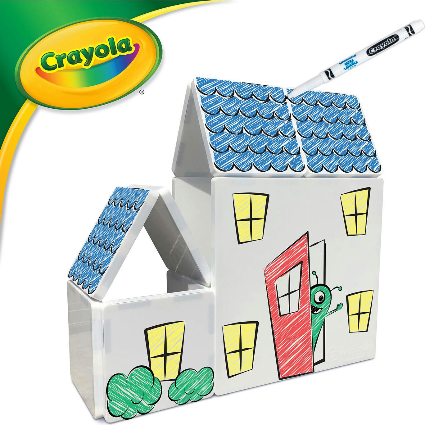 Crayola Doodle Magnetic Tiles 40 Piece Set
