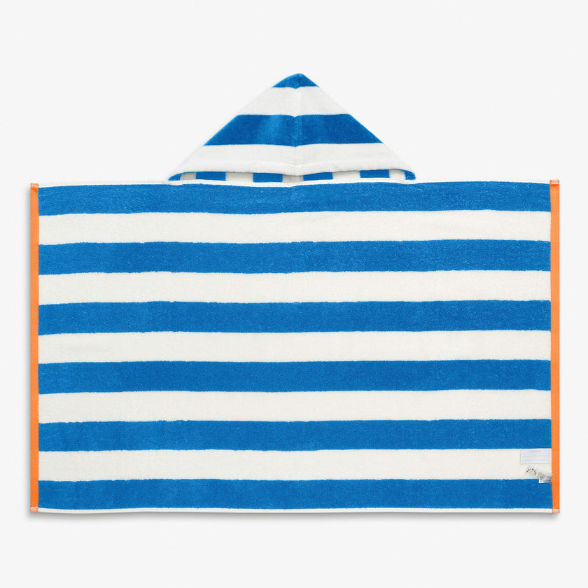Kids stripe hoodie towel