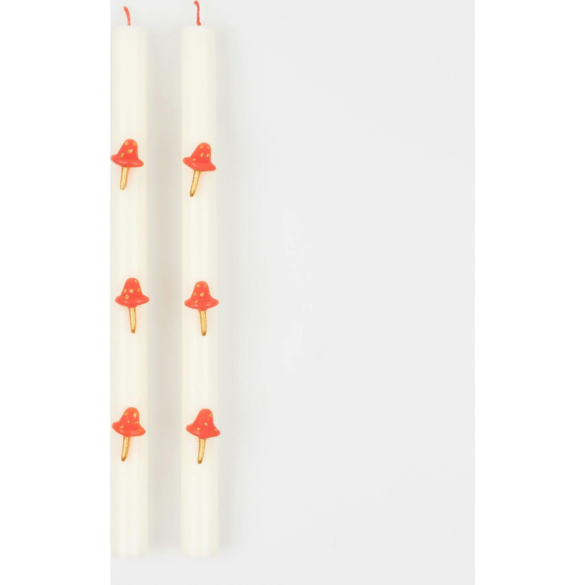 Mushroom Table Candles