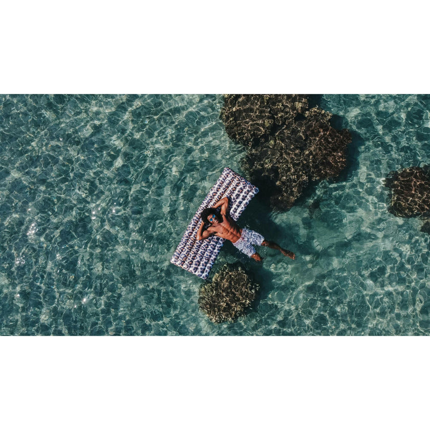 Leopard Print Deluxe Pool Raft 74" x 30"