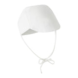 Linen Pleated Babysuit and Bonnet