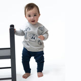 Hockey - Drop Sleeve Sweatshirt