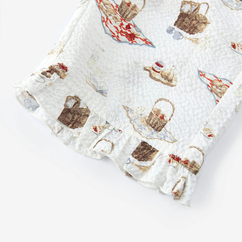 Picnic Ruffle Tank and Pant Set