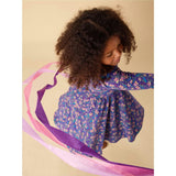 Printed Ballet Dress, Purple