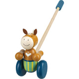 Orange Tree Toys: Push Along: - Wooden Toy