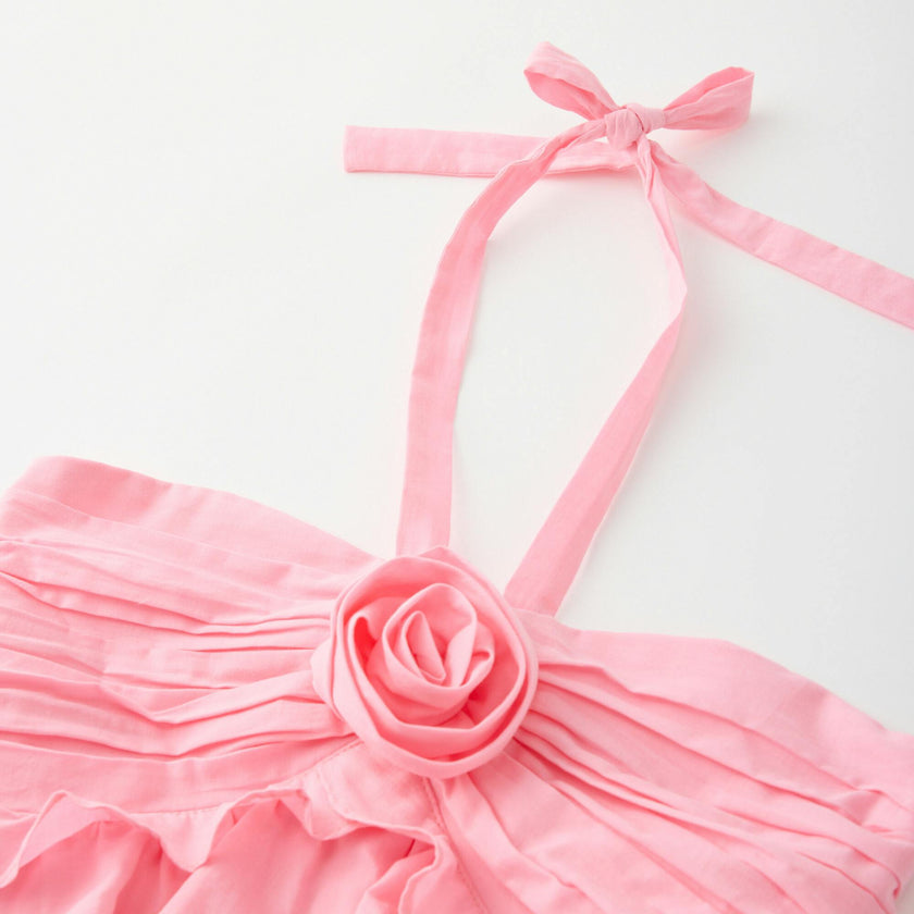 Ellie Cotton Frill Maxi Dress
