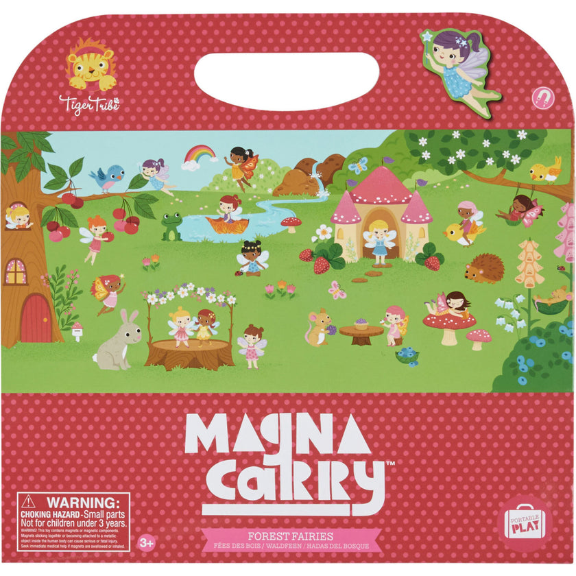 Tribe: Magna Carry - Forest Fairies Fold Out Magnetic Play Scene