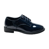 Navy Oxford Laced Dress Shoes