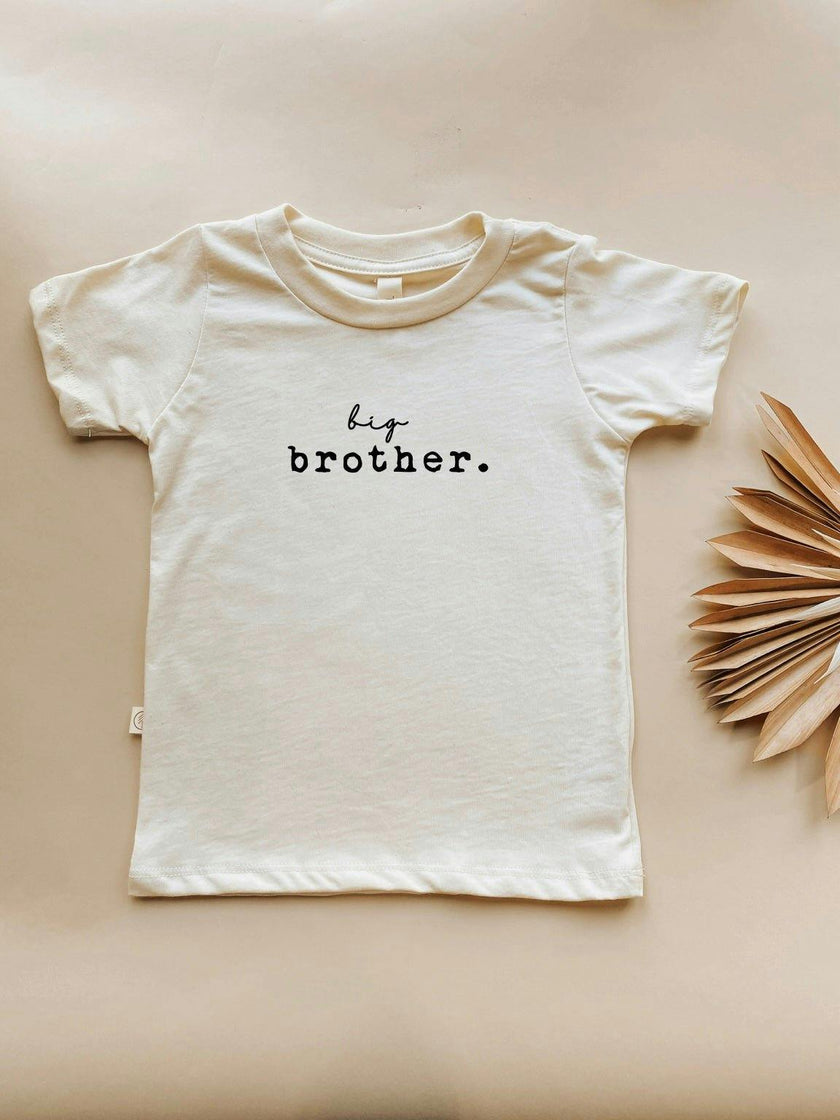 Big Brother Organic Cotton Short Sleeve Toddler T-Shirt