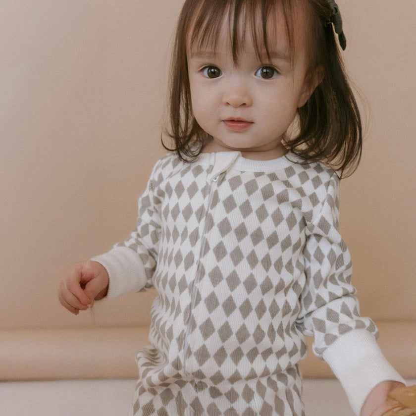Organic 2-Way Zip Romper
