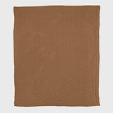 Textured Sustainable Knit Throw Blanket - Basketweave