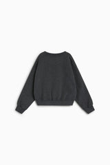 TNS Logo Sweatshirt Dark Grey Melange