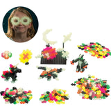 Plus-Plus: Learn to Build - Glow-In-The-Dark - 400 Piece Set