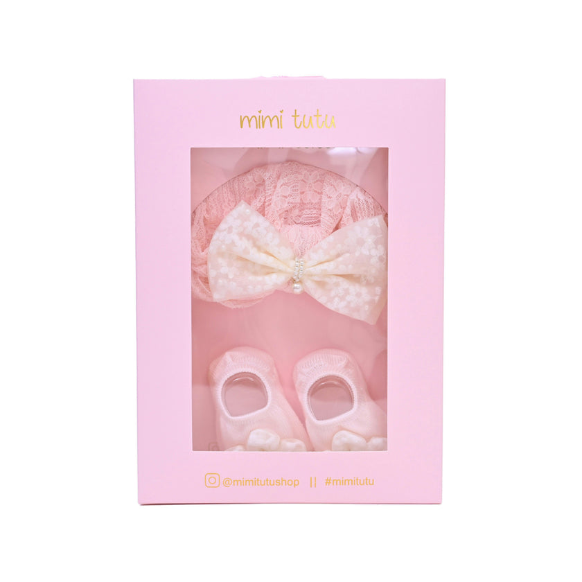 Bow & Bloom Baby Hat Gift Set