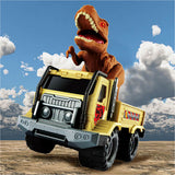 Pre-Historic Times: Lights & Sounds T-REX Transporter Truck