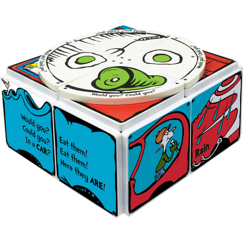 Dr. Seuss Green Eggs and Ham Magna-Tiles Structure Set