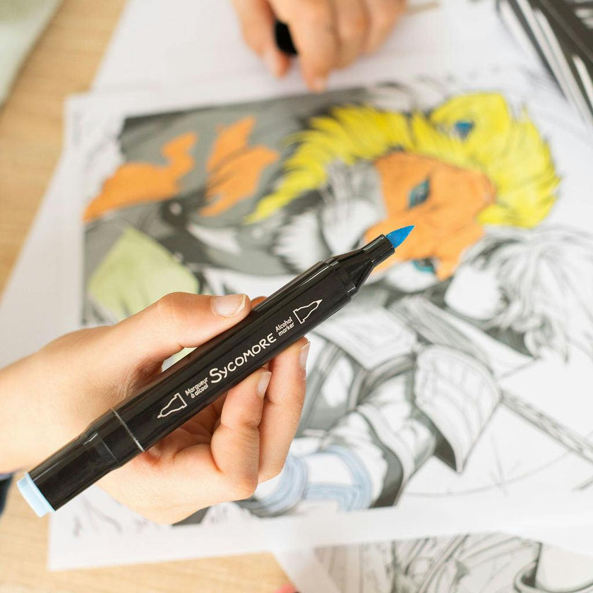 Manga - Layout And Markers Warrior Heroes - 10y+