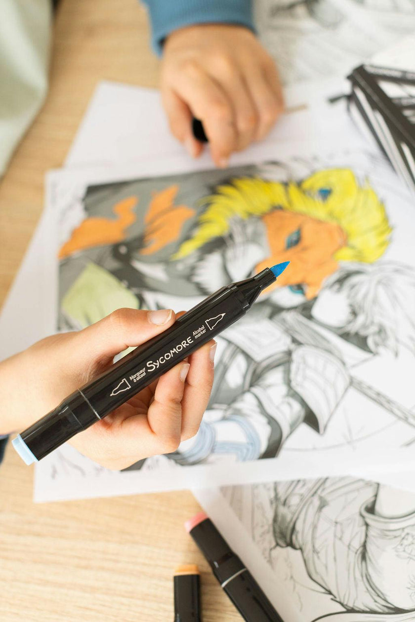 Manga - Layout And Markers Warrior Heroes - 10y+